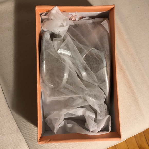 Public Desire Silver Heels - Picture 3 of 5